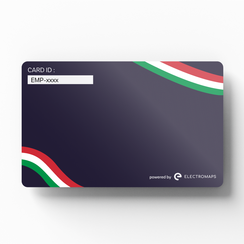 Electropass RFID Card Italia - Edizione speciale da collezione