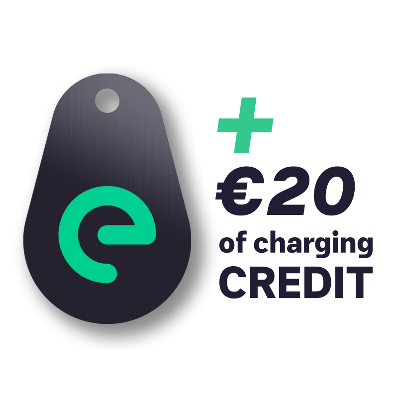 Electropass RFID Keytag + 20€ charging credit